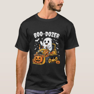 Boo Dozer Halloween Ghost Bulldozer_1 T-Shirt