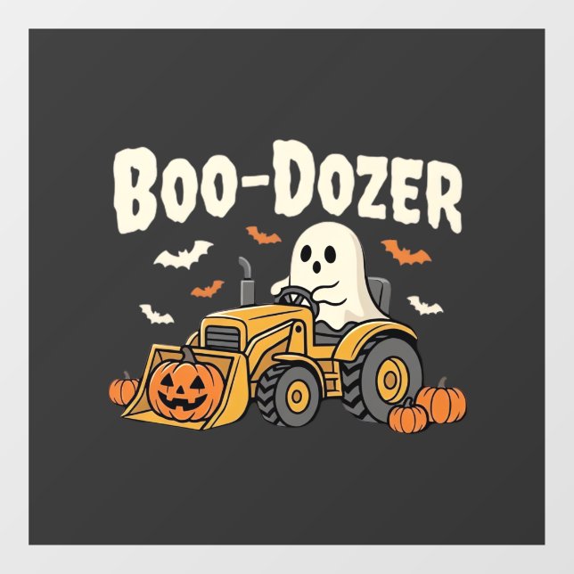Boo-Dozer Halloween Ghost Bulldozer Design_1 (Sheet)