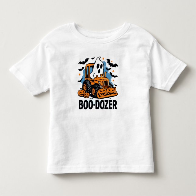 Boo-Dozer  Toddler T-Shirt (Front)