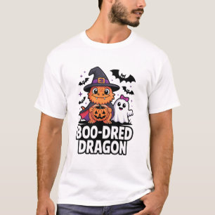 Boo-Dred Dragon Halloween Design T-Shirt