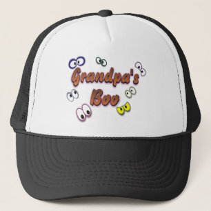BOO EYES GRANDPA TRUCKER HAT