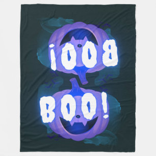 Boo! fleece blanket