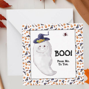 Boo From Me to You Customer Halloween Card