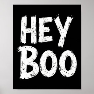 Boo Funny Halloween Ghost  Poster