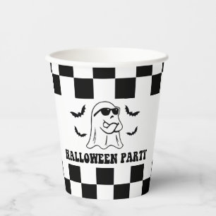 Boo Funny Halloween Party Paper Cups