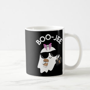 Boo Gee Boo Jee Funny Halloween Boujie Girl Ghost  Coffee Mug