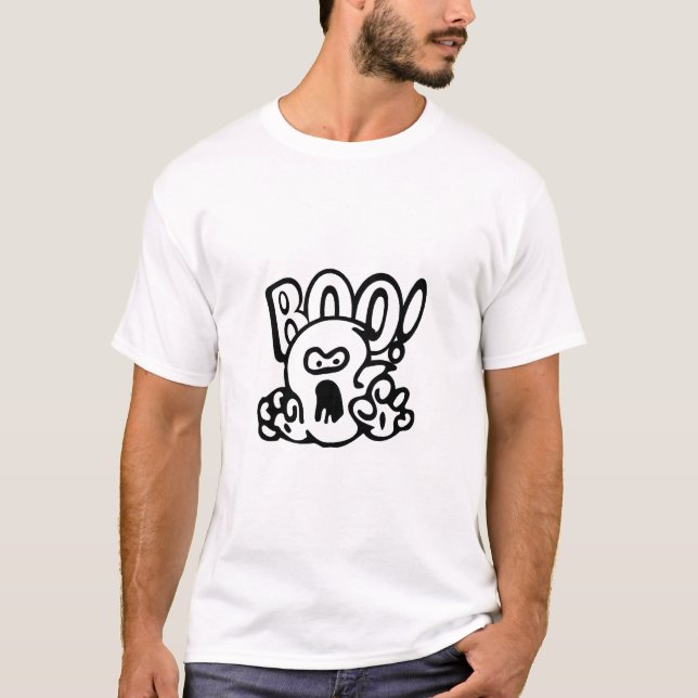 Boo (Ghost 1) T-Shirt (Front)