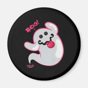 Boo Ghost Bats Spider Creepy Halloween Magnet