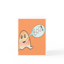 Boo Halloween Card