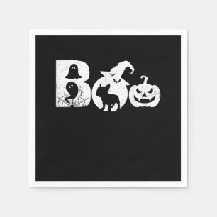 Boo Halloween Costume French Bulldog Gifts Napkin