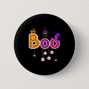 Boo Halloween Costume Sders Ghosts Pumkin &amp; Wi 6 Cm Round Badge