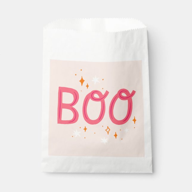 Boo Halloween Favour Bags (Front)