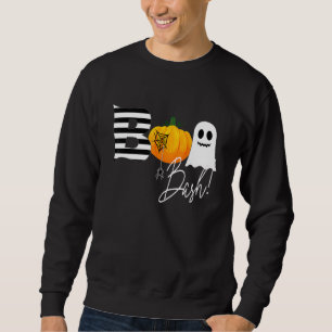 Boo Halloween Ghos Spiders Pumpkin Costume Sweatshirt