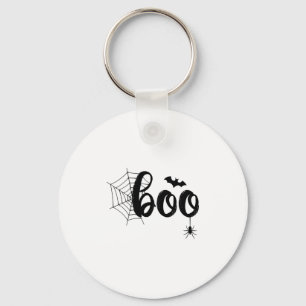 Boo Halloween Ghost Cute Halloween Family Matching Key Ring