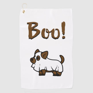 Boo Halloween Golf Towel