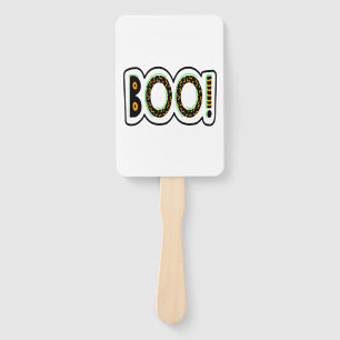 BOO Halloween Hand Fan