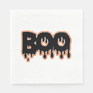 BOO Halloween Napkin