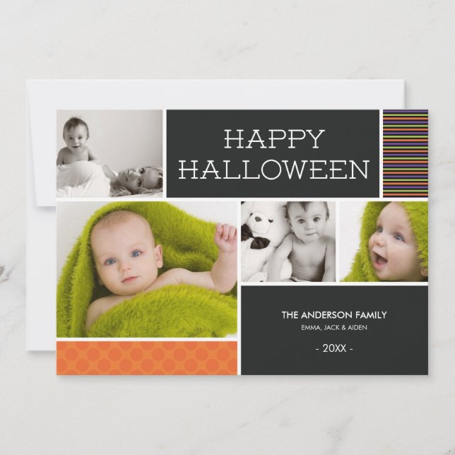 BOO! | HALLOWEEN PHOTO CARDS (Front)