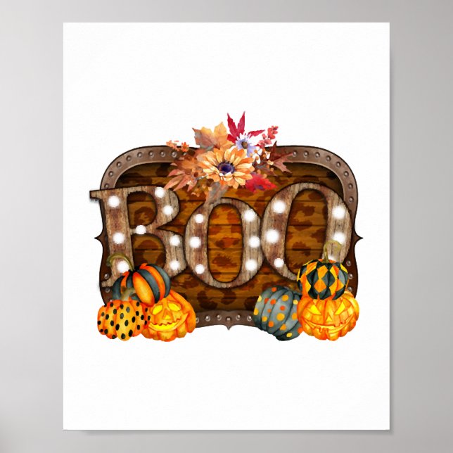 Boo Halloween       Poster (Front)