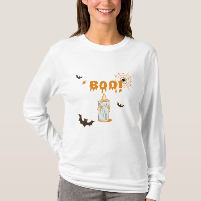 Boo! Halloween T-Shirt (Front)