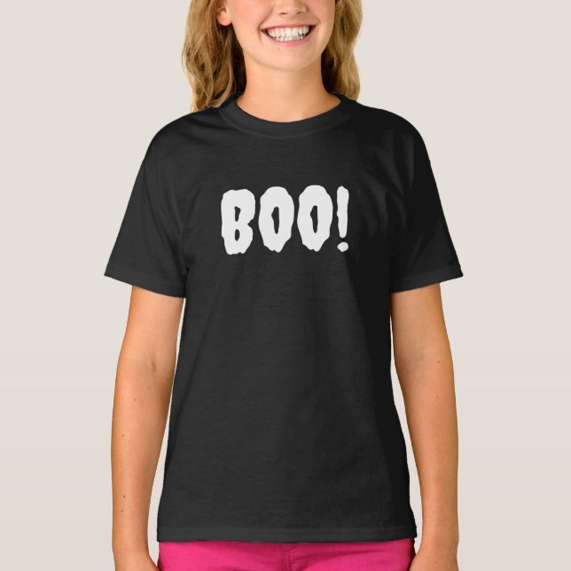 Boo Halloween T-Shirt (Front)