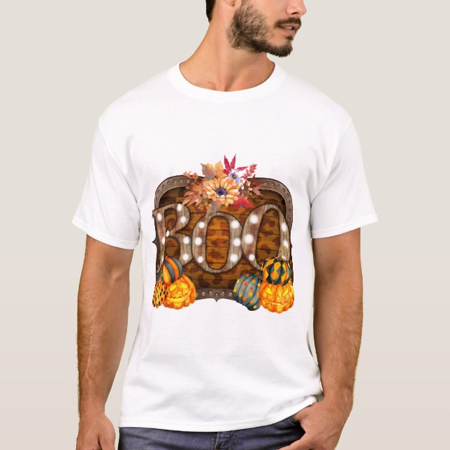 Boo Halloween T-Shirt (Front)