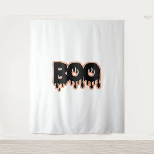 BOO Halloween Tapestry