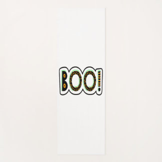 BOO Halloween Yoga Mat