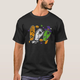 Boo Hands American Sign Language Pride ASL Hallowe T-Shirt