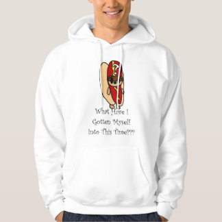 Boo Happens Hotdog Suit Hoodie