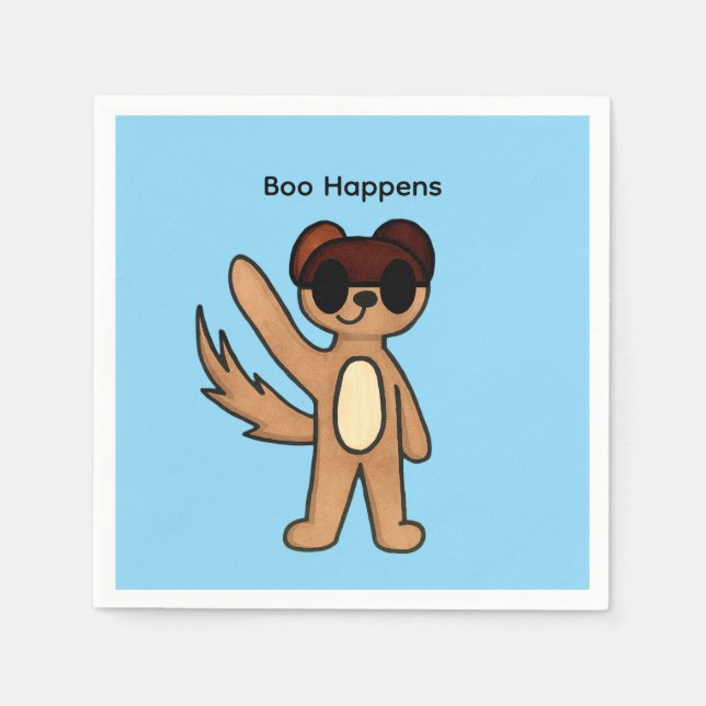 Boo Happens Party Napkins  (Front)