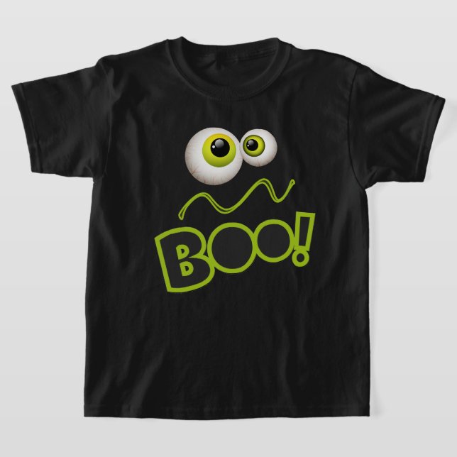 Boo Happy Halloween Costume  T-Shirt (Laydown)
