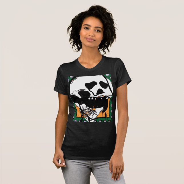 Boo Happy Halloween T-Shirt (Front Full)
