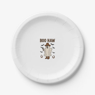 Boo Haw Paper Plate
