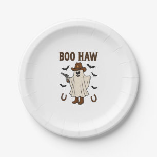 Boo Haw Paper Plate