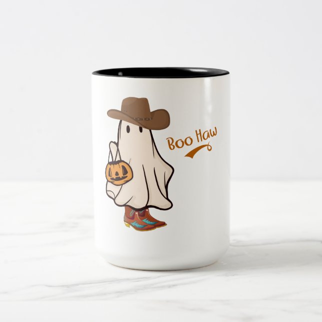 Boo Haw Two-Tone Coffee Mug (Center)
