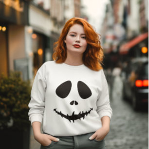 "Boo Hoo" Evil Jack Grinning Ghoul Sweatshirt