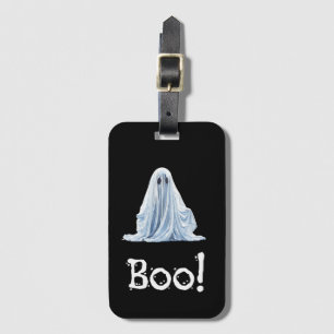 Boo. - Howl o ween Luggage Tag