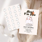Boo i am two Retro Ghost 2nd Birthday