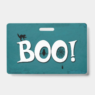 Boo! ID Badge