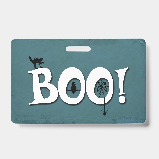 Boo! ID Badge (Front)
