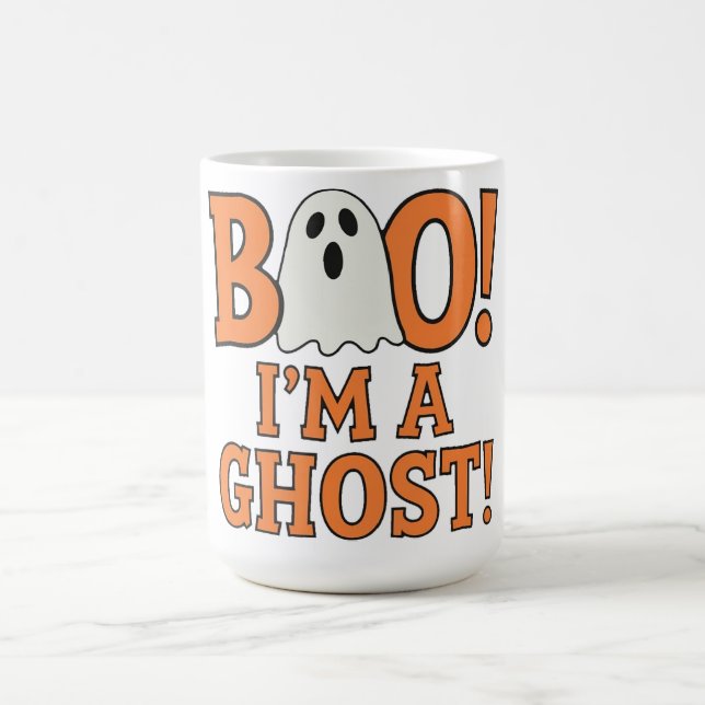 BOO! I'm a ghost Coffee Mug (Center)