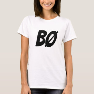 BOO, in Norwegian, BØ T-Shirt