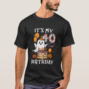 Boo It s My 40th Birthday Halloween Ghost 40 Years T-Shirt
