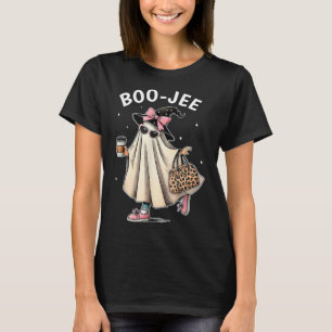 Boo-jee Costume Ghost Spooky Season Cute Halloween T-Shirt