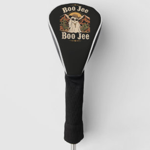 Boo JEE Cowboy Ghost Halloween Golf Head Cover