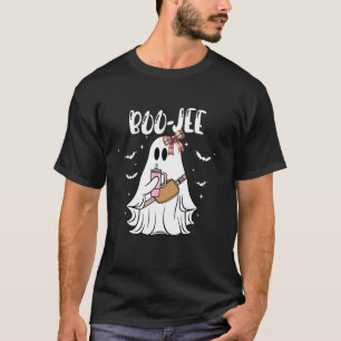 Boo Jee Cute Ghost Coquette Bow Halloween T-Shirt