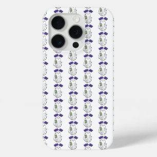 Boo-Jee Cute halloween Ghost with Iced Coffee iPhone 15 Pro Case