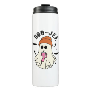 Boo-Jee  funny Halloween Tumbler-Inspired Ghost Thermal Tumbler