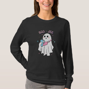 BOO-JEE Spooky Cute Ghost Halloween Costume Design T-Shirt